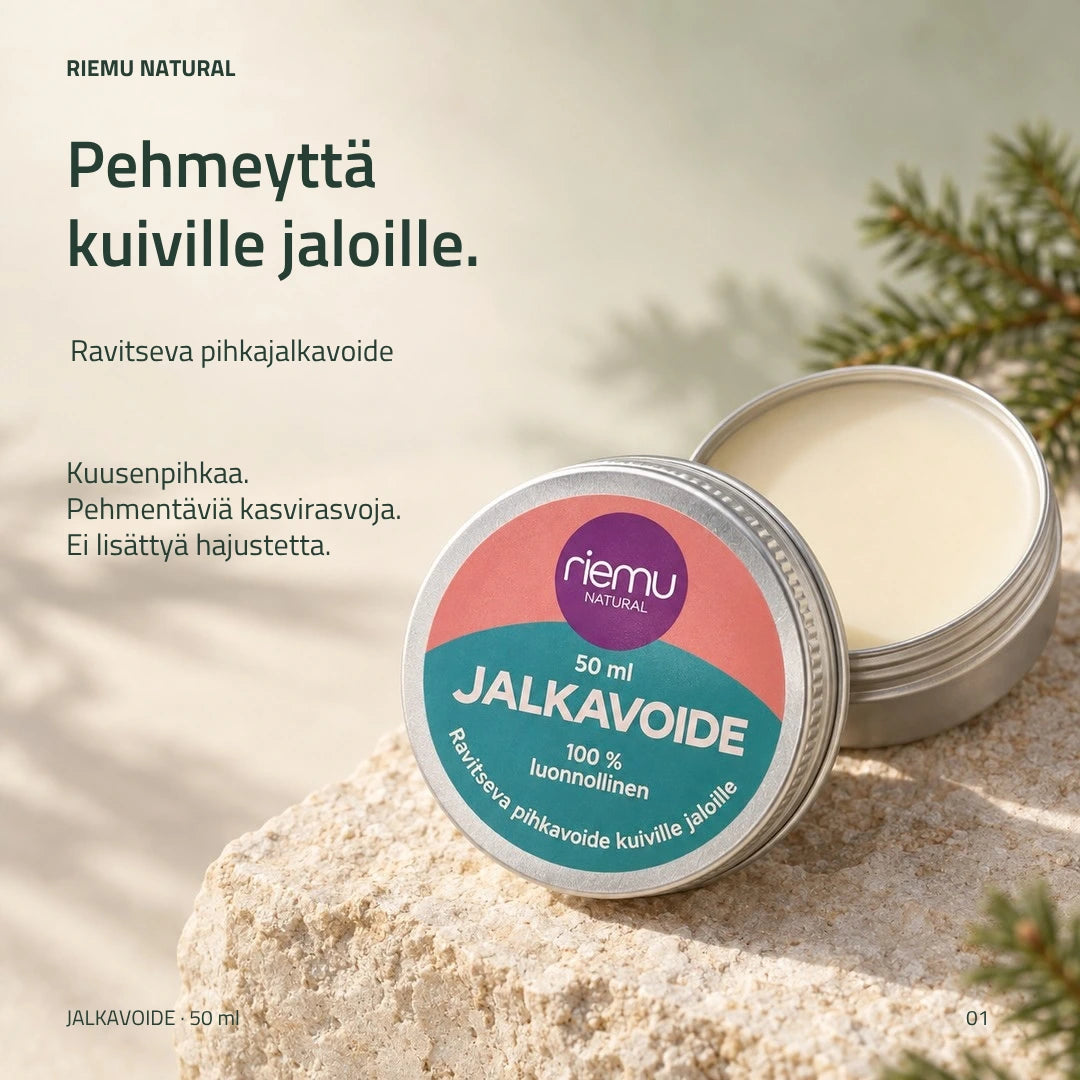 Ravitseva pihkajalkavoide 50 ml kuiville jaloille